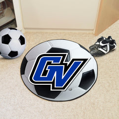 Grand Valley State Lakers Soccer Ball Rug - 27in. Diameter - Grand Valley State