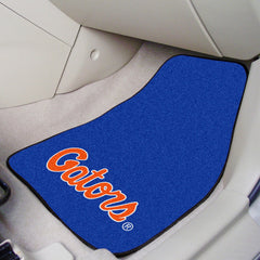 Florida Gators Front Carpet Car Mat Set - 2 Pieces, "Gators" - Florida