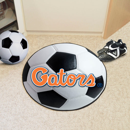 Florida Gators Soccer Ball Rug - 27in. Diameter, "Gators" - Florida
