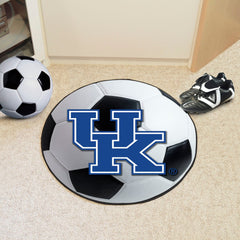 Kentucky Wildcats Soccer Ball Rug - 27in. Diameter, UK Logo - Kentucky