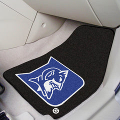 Duke Blue Devils Front Carpet Car Mat Set - 2 Pieces, Devil Logo - Duke