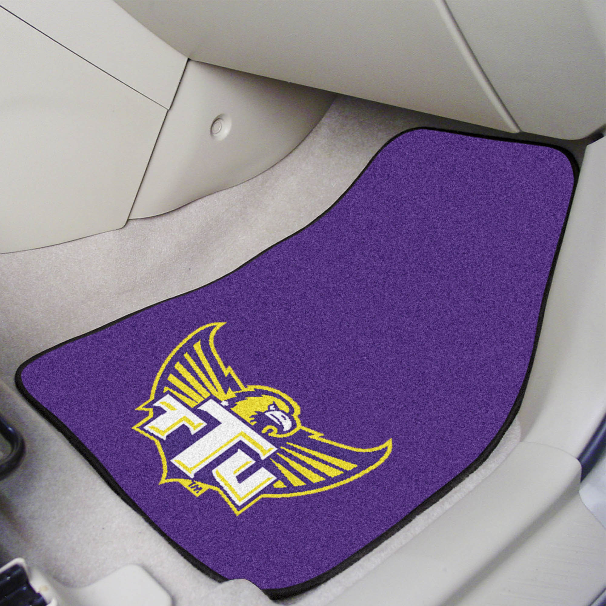 Tennessee Tech Golden Eagles Front Carpet Car Mat Set - 2 Pieces