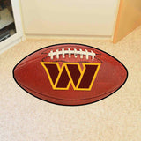 Washington Commanders Football Rug - 20.5in. x 32.5in. - Washington Commanders