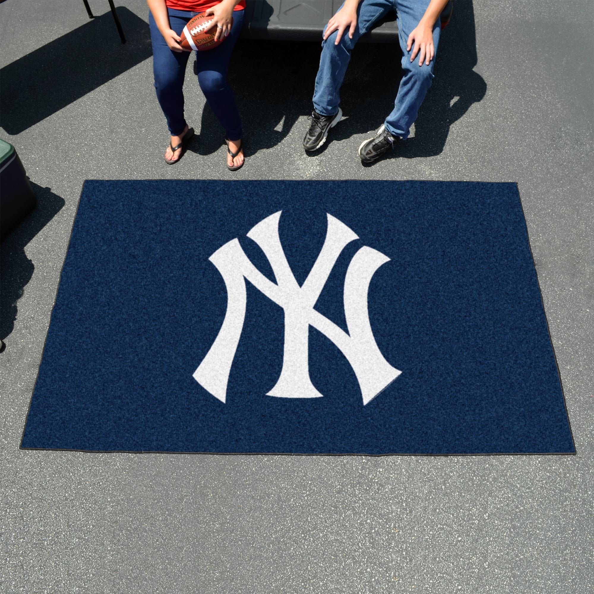 New York Yankees Ulti-Mat Rug - 5ft. x 8ft. - New York Yankees