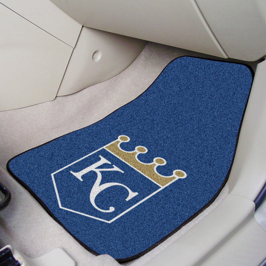 Kansas City Royals Front Carpet Car Mat Set - 2 Pieces - Kansas City Royals