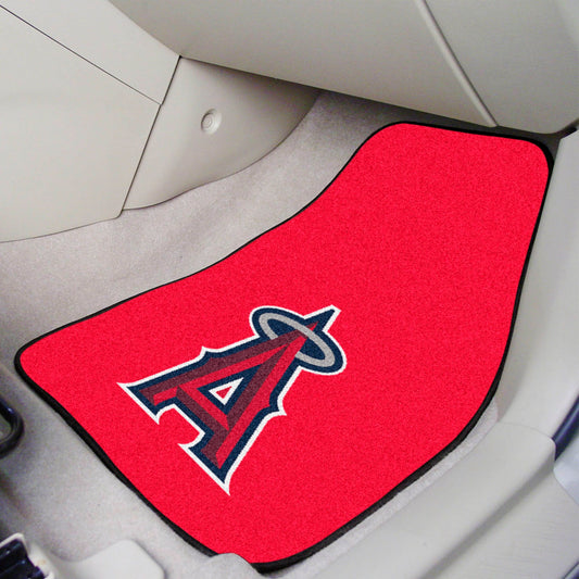 Los Angeles Angels Front Carpet Car Mat Set - 2 Pieces - Los Angeles Angels