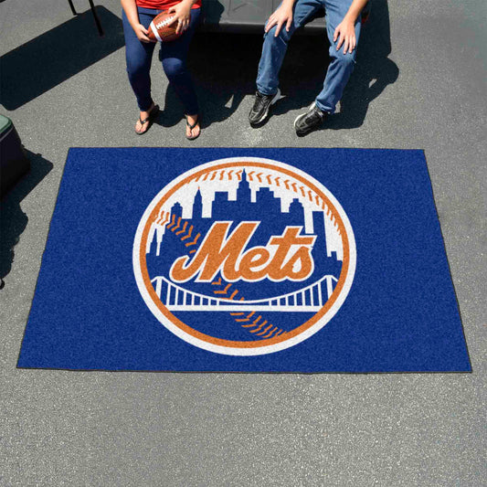 New York Mets Ulti-Mat Rug - 5ft. x 8ft. - New York Mets