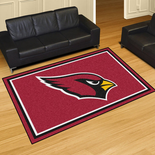 Arizona Cardinals 5ft. x 8 ft. Plush Area Rug - Arizona Cardinals