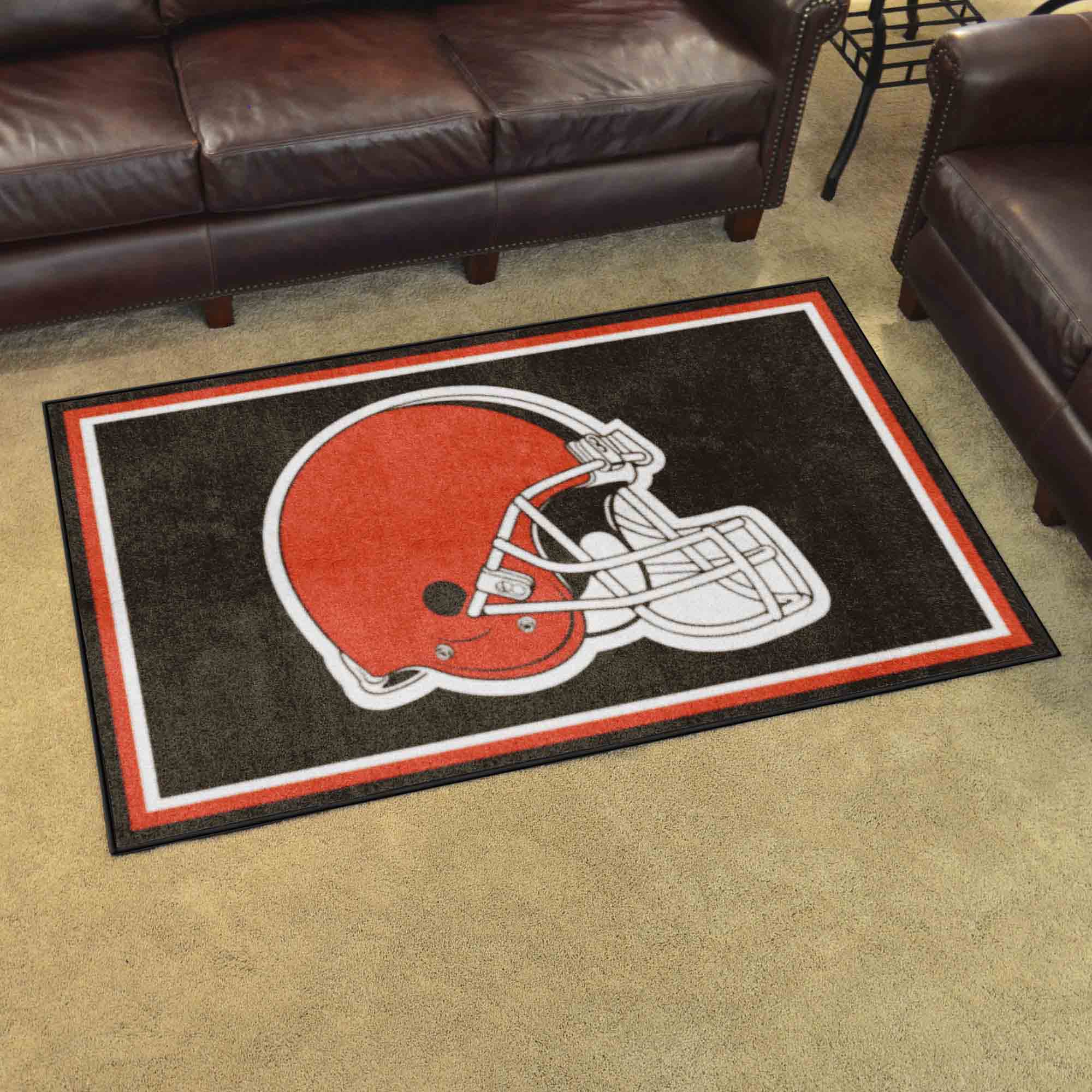 Cleveland Browns 4ft. x 6ft. Plush Area Rug - Cleveland Browns