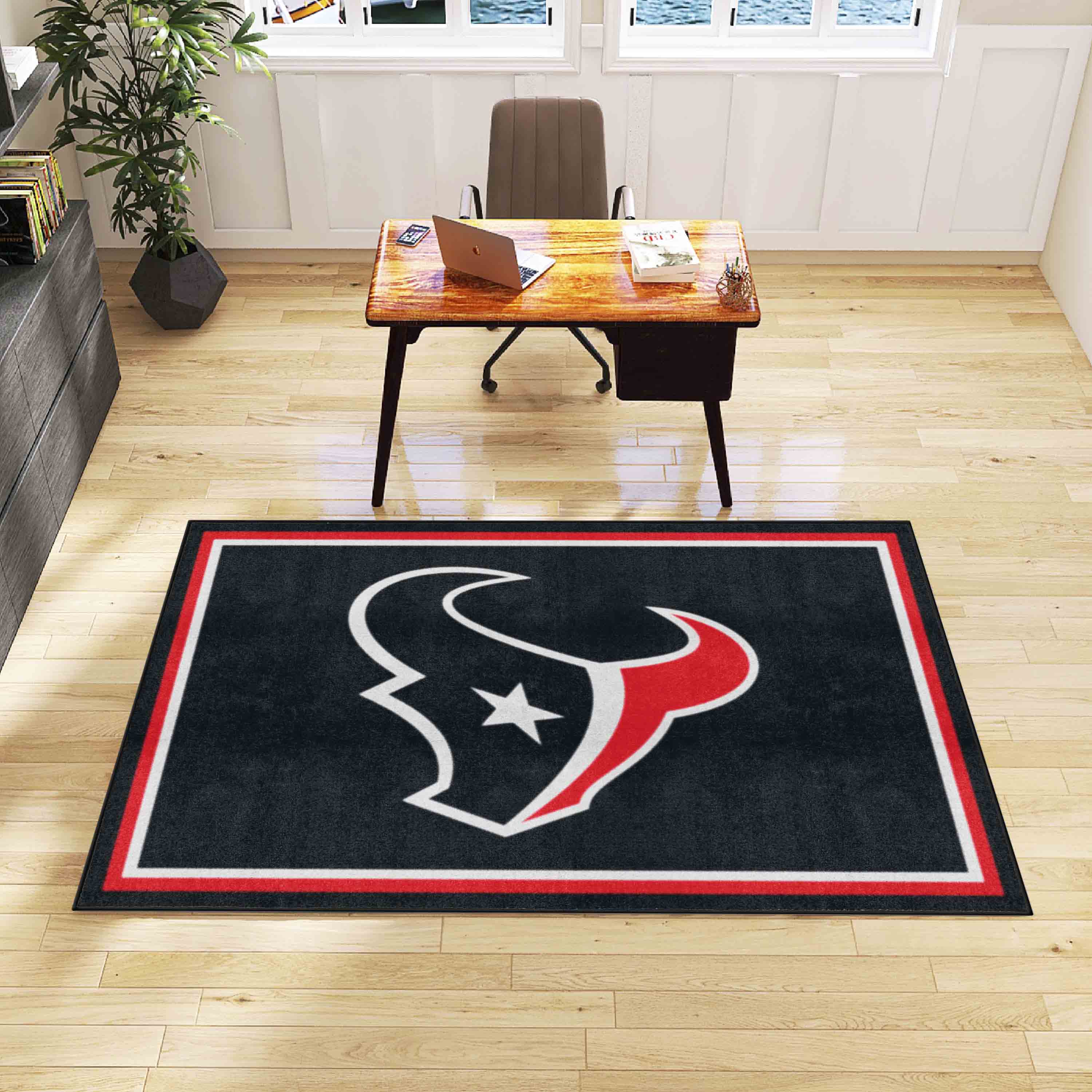 Houston Texans 5ft. x 8 ft. Plush Area Rug - Houston Texans