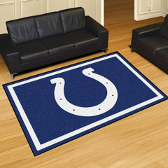 Indianapolis Colts 5ft. x 8 ft. Plush Area Rug - Indianapolis Colts