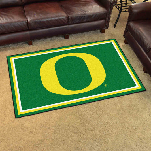 Oregon Ducks 4ft. x 6ft. Plush Area Rug - Oregon