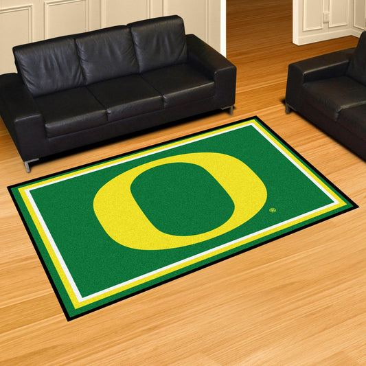 Oregon Ducks 5ft. x 8 ft. Plush Area Rug - Oregon