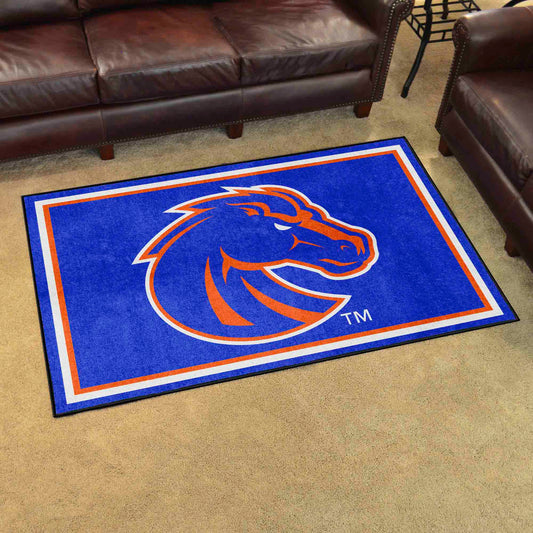 Boise State Broncos 4ft. x 6ft. Plush Area Rug - Boise State