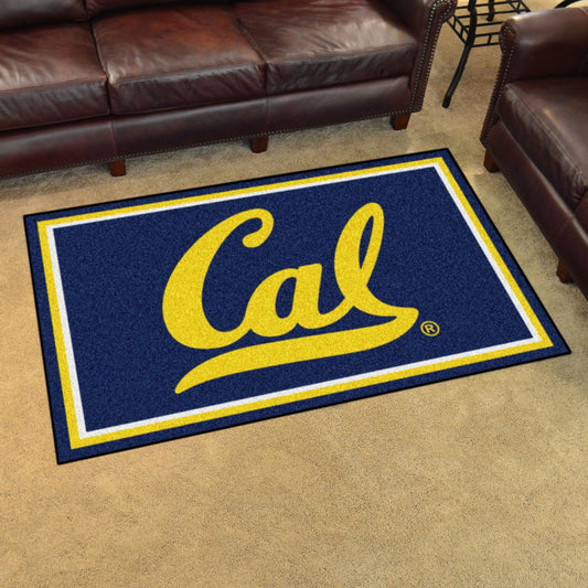 Cal Golden Bears 4ft. x 6ft. Plush Area Rug - Cal