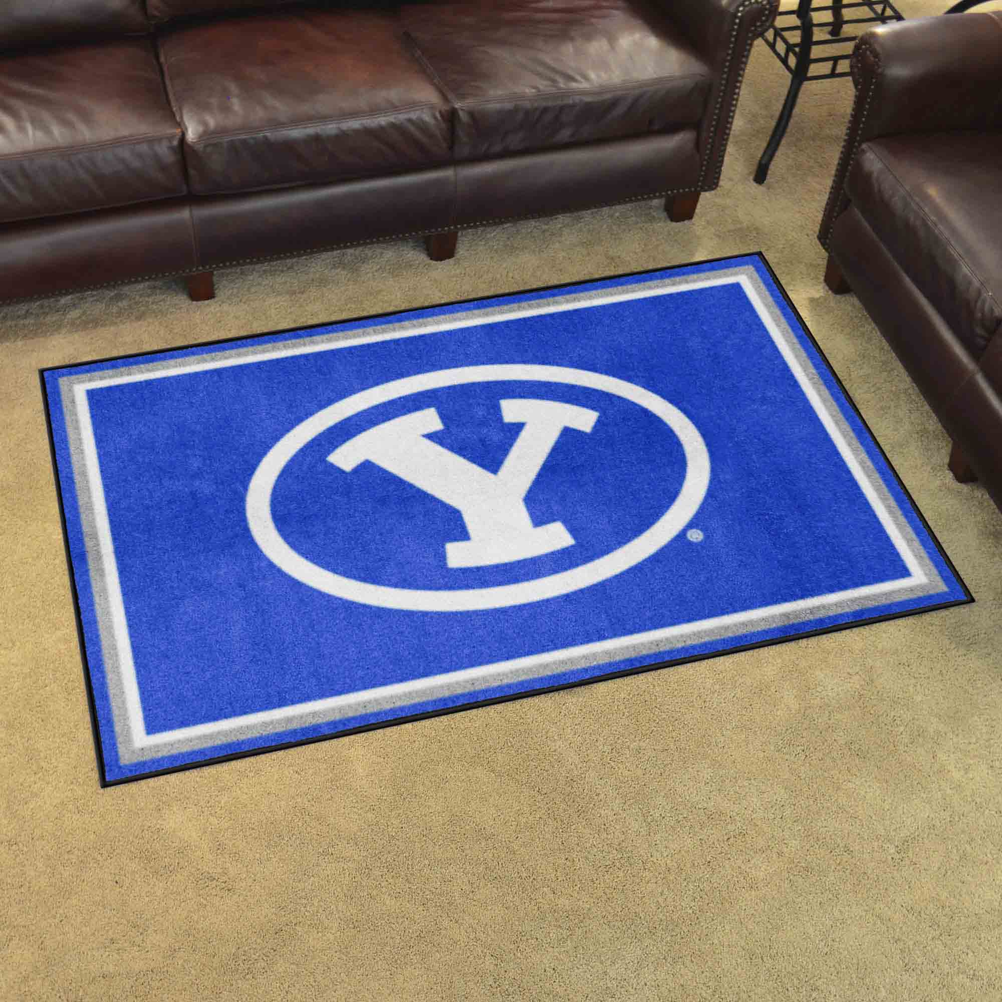 BYU Cougars 4ft. x 6ft. Plush Area Rug - BYU