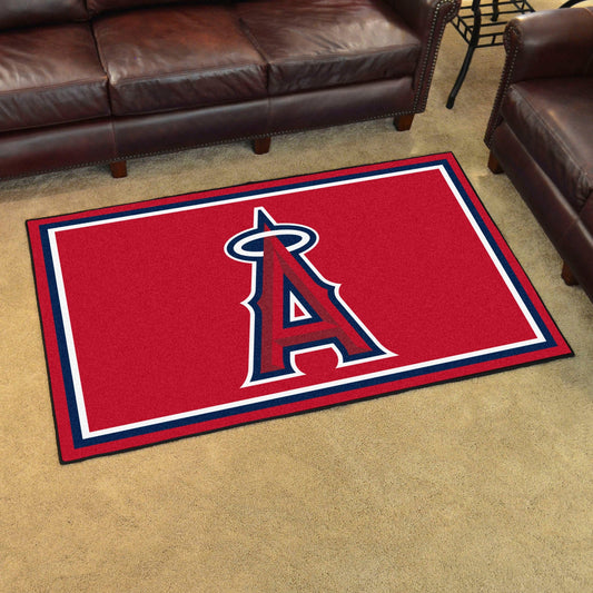 Los Angeles Angels 4ft. x 6ft. Plush Area Rug - Los Angeles Angels