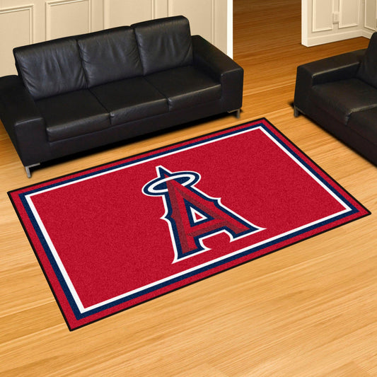 Los Angeles Angels 5ft. x 8 ft. Plush Area Rug - Los Angeles Angels