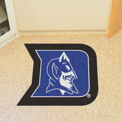 Duke Blue Devils Mascot Rug, Devil Logo - Duke