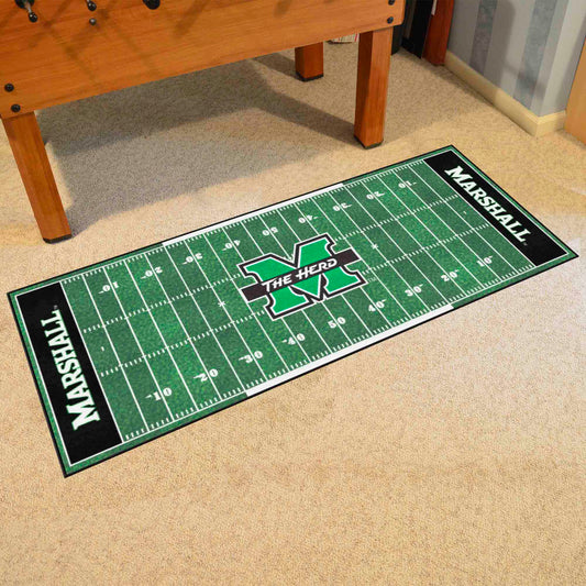Marshall Thundering Herd Field Runner Mat - 30in. x 72in. - Marshall