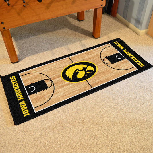 Iowa Hawkeyes Court Runner Rug - 30in. x 72in. - Iowa