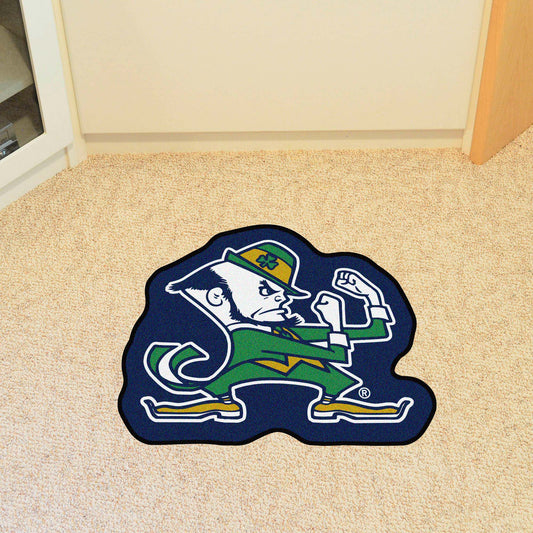 Notre Dame Fighting Irish Mascot Rug, Leprechaun - Notre Dame