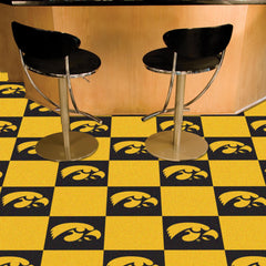 Iowa Hawkeyes Team Carpet Tiles - 45 Sq Ft. - Iowa