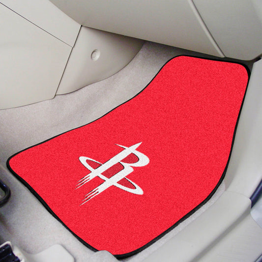 Houston Rockets Front Carpet Car Mat Set - 2 Pieces - Houston Rockets
