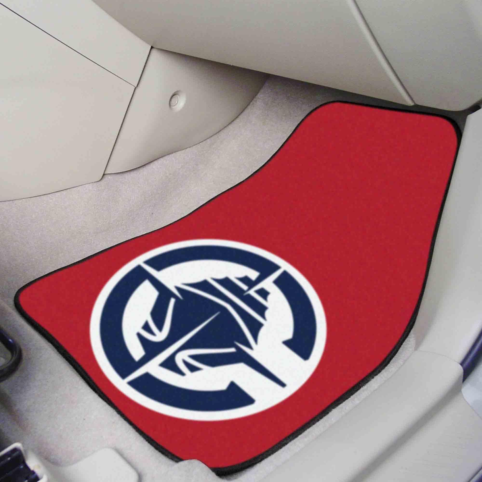 Los Angeles Clippers Front Carpet Car Mat Set - 2 Pieces - Los Angeles Clippers