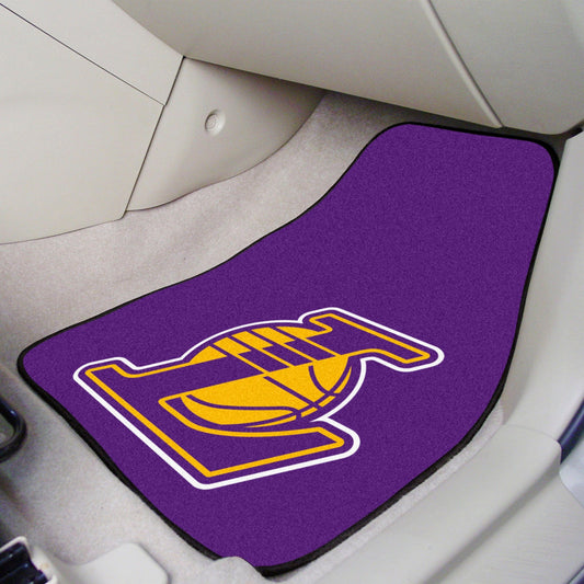 Los Angeles Lakers Front Carpet Car Mat Set - 2 Pieces - Los Angeles Lakers