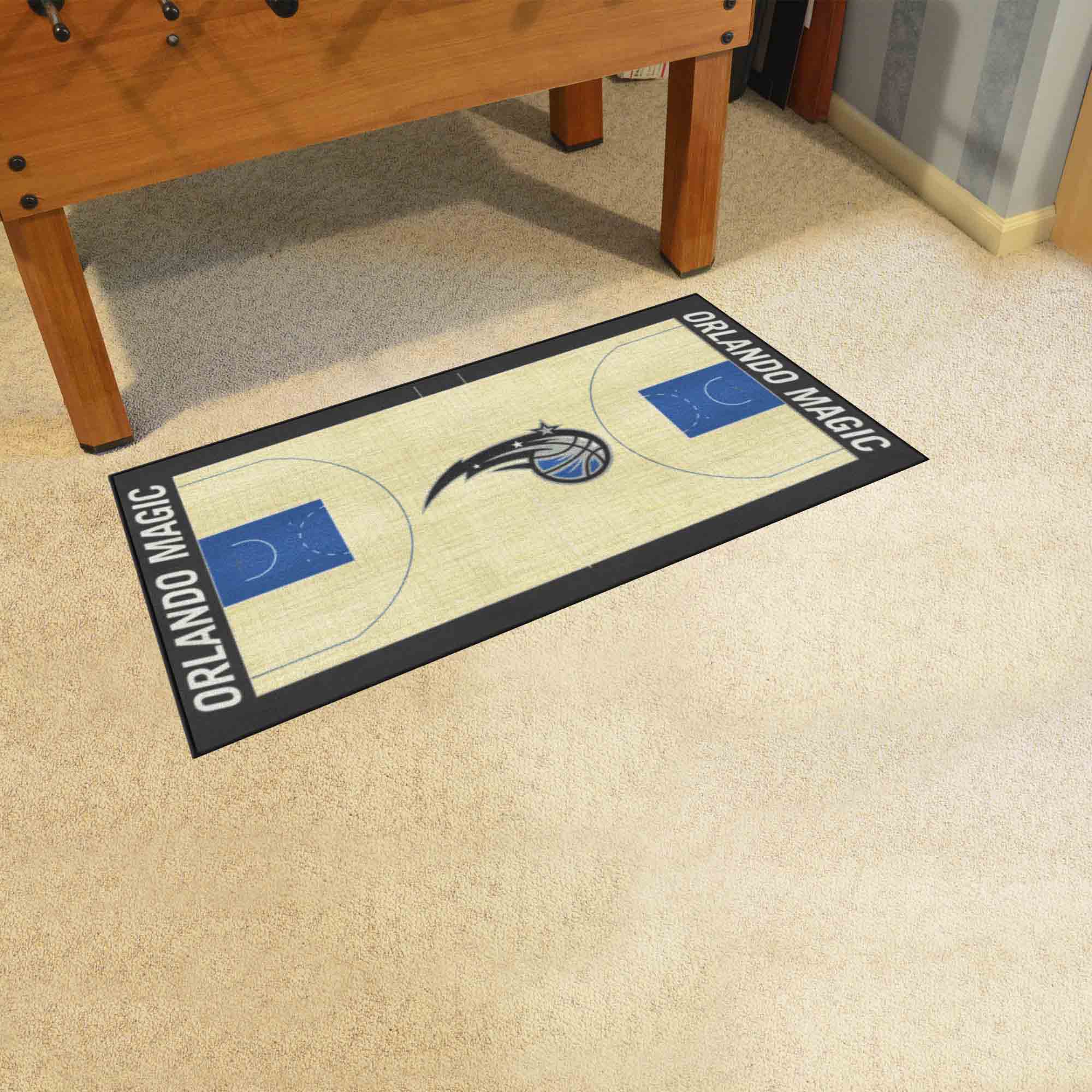 Orlando Magic Large Court Runner Rug - 30in. x 54in. - Orlando Magic