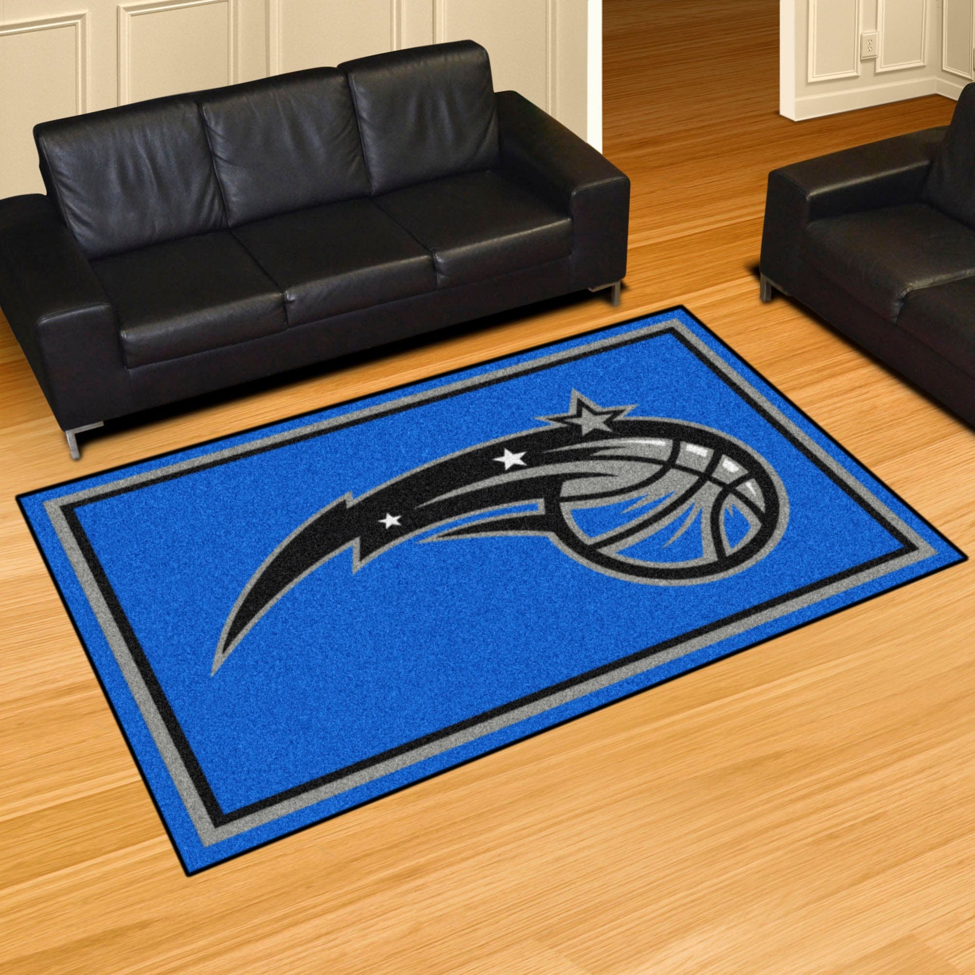 Orlando Magic 5ft. x 8 ft. Plush Area Rug - Orlando Magic