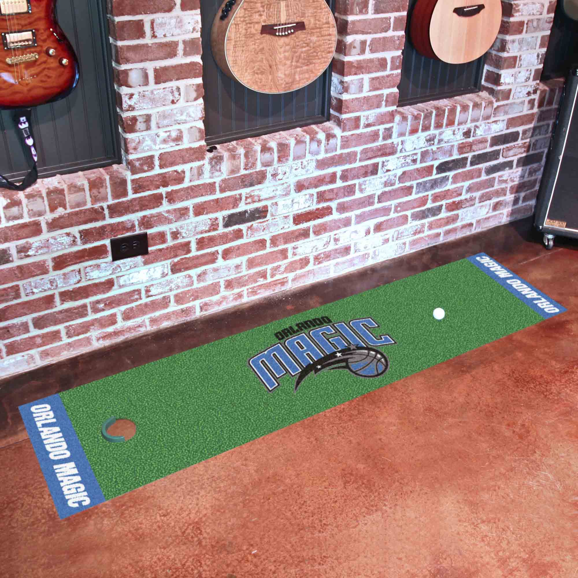 Orlando Magic Putting Green Mat - 1.5ft. x 6ft. - Orlando Magic
