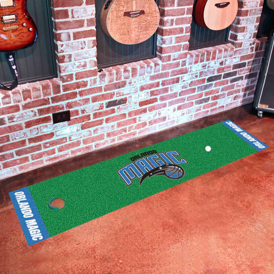 Orlando Magic Putting Green Mat - 1.5ft. x 6ft. - Orlando Magic