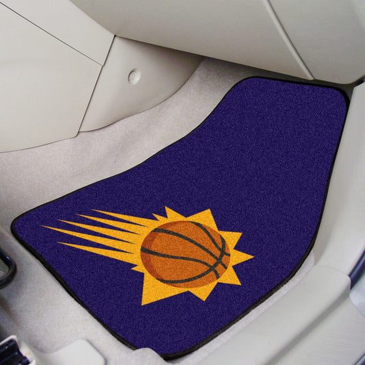 Phoenix Suns Front Carpet Car Mat Set - 2 Pieces - Phoenix Suns