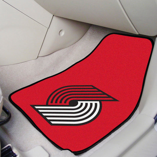 Portland Trail Blazers Front Carpet Car Mat Set - 2 Pieces - Portland Trail Blazers
