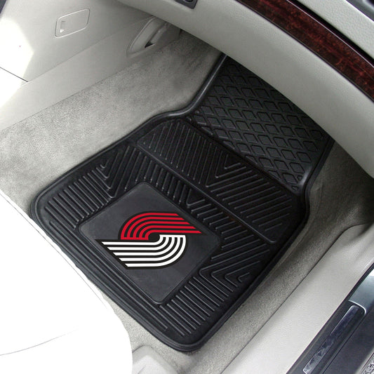 Portland Trail Blazers Heavy Duty Car Mat Set - 2 Pieces - Portland Trail Blazers