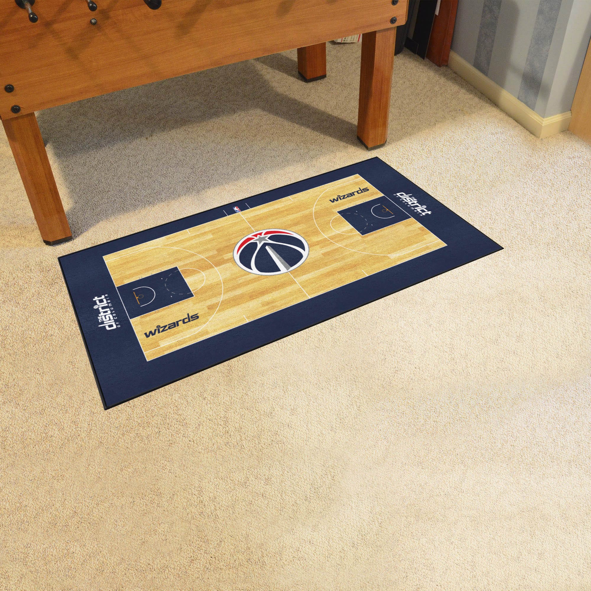 Washington Wizards Large Court Runner Rug - 30in. x 54in.