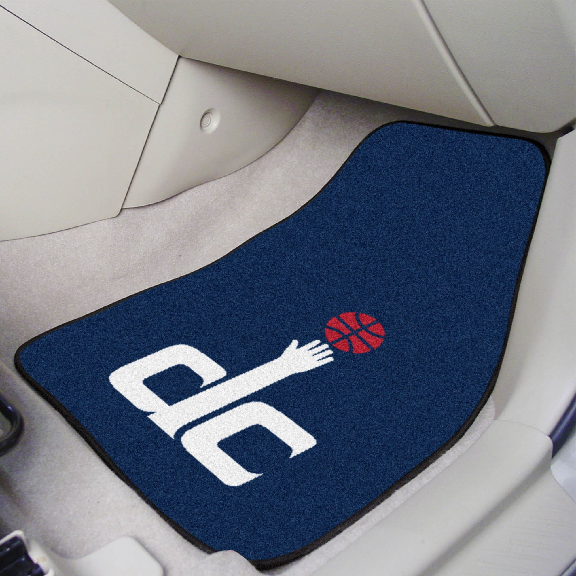 Washington Wizards Front Carpet Car Mat Set - 2 Pieces