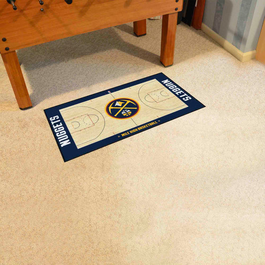 Denver Nuggets Court Runner Rug - 24in. x 44in. - Denver Nuggets