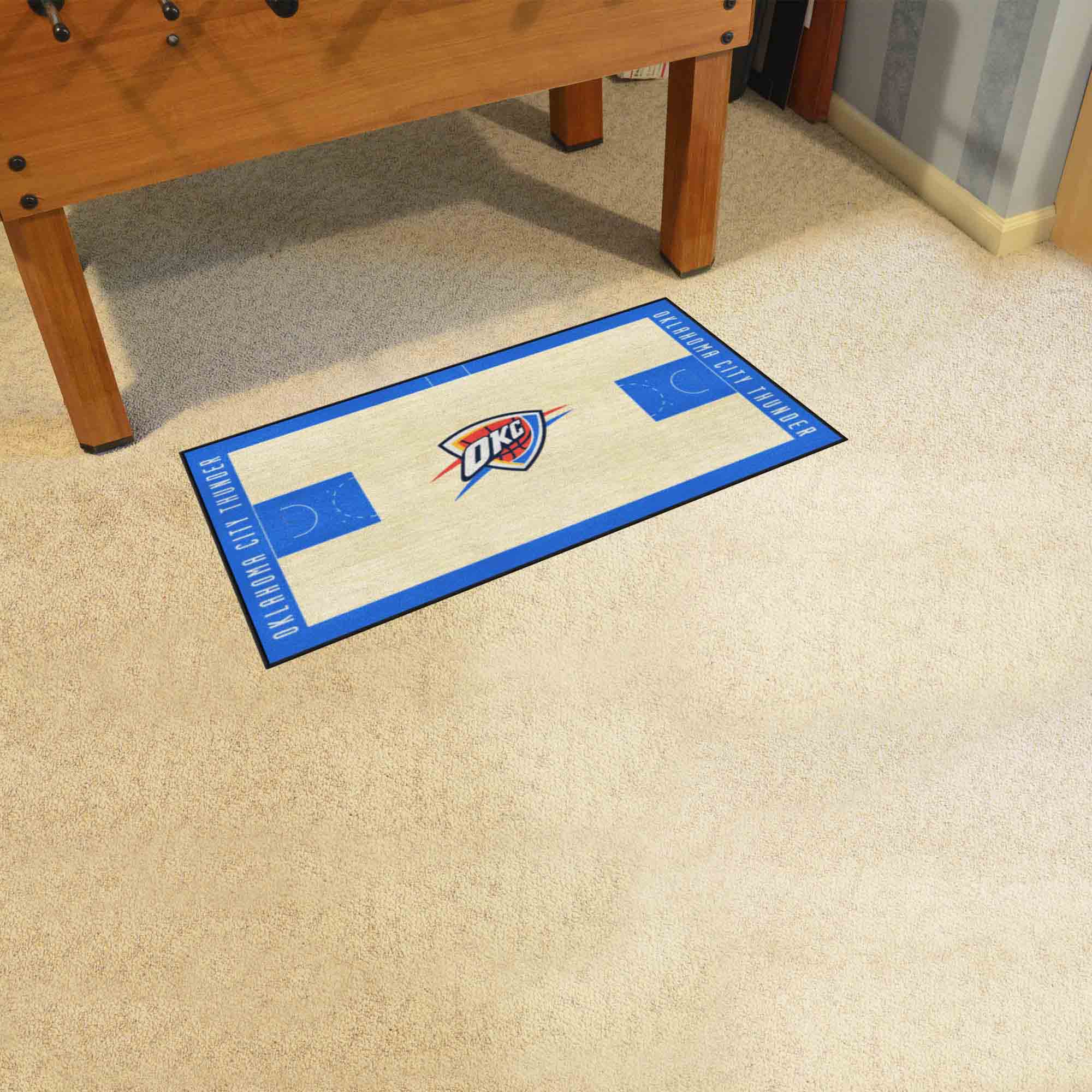 Oklahoma City Thunder Court Runner Rug - 24in. x 44in. - Oklahoma City Thunder