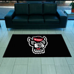 NC State 4X6 High-Traffic Mat with Durable Rubber Backing - Landscape Orientation - NC State