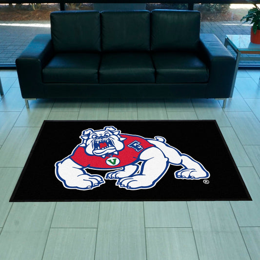 Fresno State 4X6 High-Traffic Mat with Durable Rubber Backing - Landscape Orientation - Fresno State