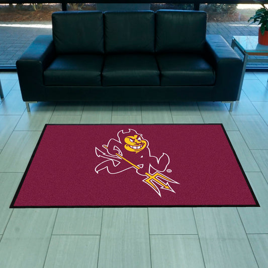 Arizona State 4X6 High-Traffic Mat with Durable Rubber Backing - Landscape Orientation - Arizona State