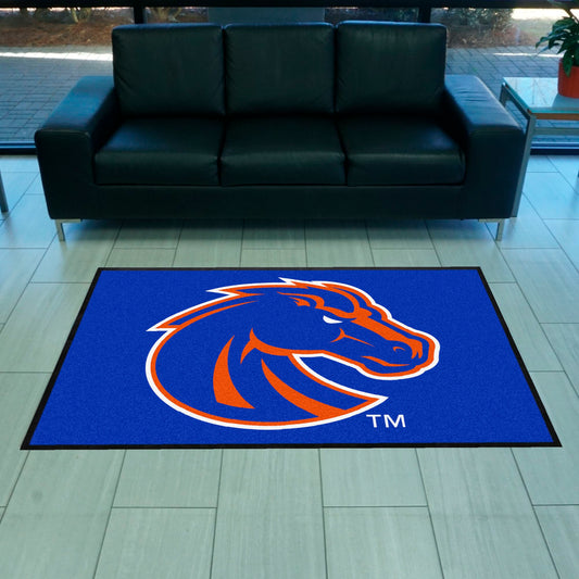 Boise State 4X6 High-Traffic Mat with Durable Rubber Backing - Landscape Orientation - Boise State