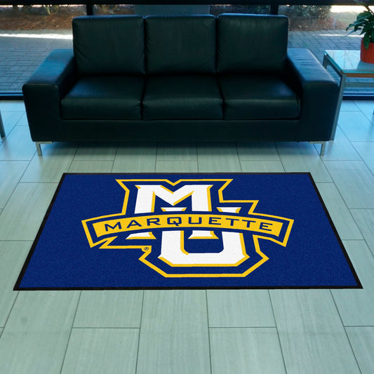 Marquette 4X6 High-Traffic Mat with Durable Rubber Backing - Landscape Orientation - Marquette