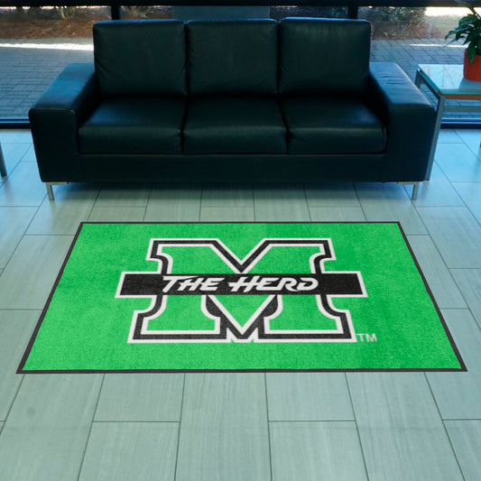 Marshall 4X6 High-Traffic Mat with Durable Rubber Backing - Landscape Orientation - Marshall