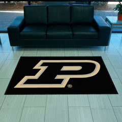 Purdue 4X6 High-Traffic Mat with Durable Rubber Backing - Landscape Orientation - Purdue