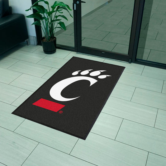 Cincinnati 3X5 High-Traffic Mat with Durable Rubber Backing - Portrait Orientation - Cincinnati