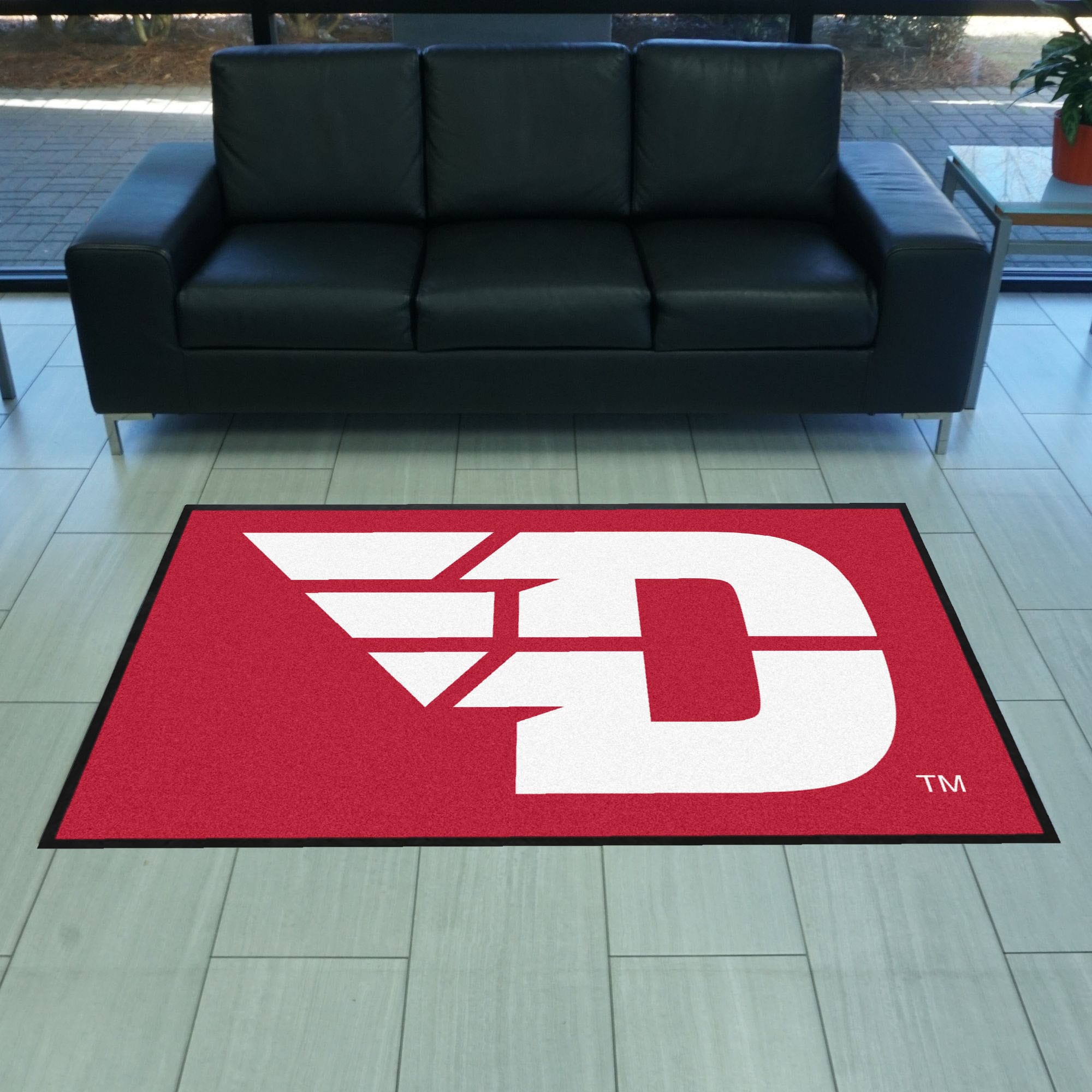 Dayton 4X6 High-Traffic Mat with Durable Rubber Backing - Landscape Orientation - Dayton